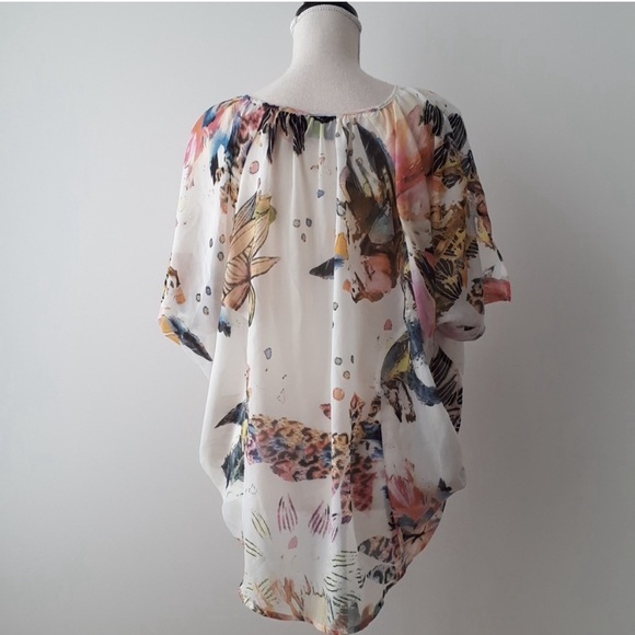 Tribal floral top - Picture 7 of 8